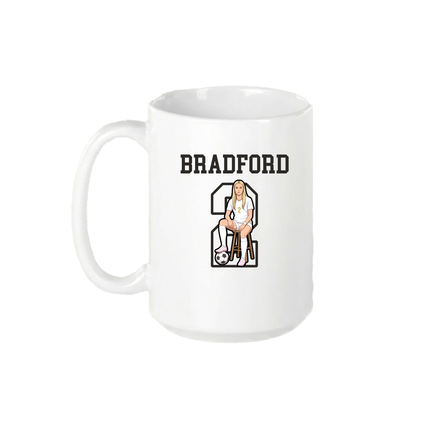 15oz Coffee Mug — Shirsey in White