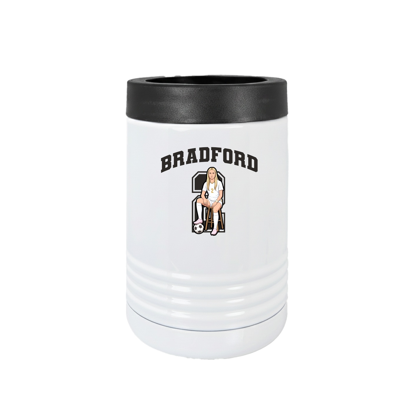 Beverage Holder — Number in White