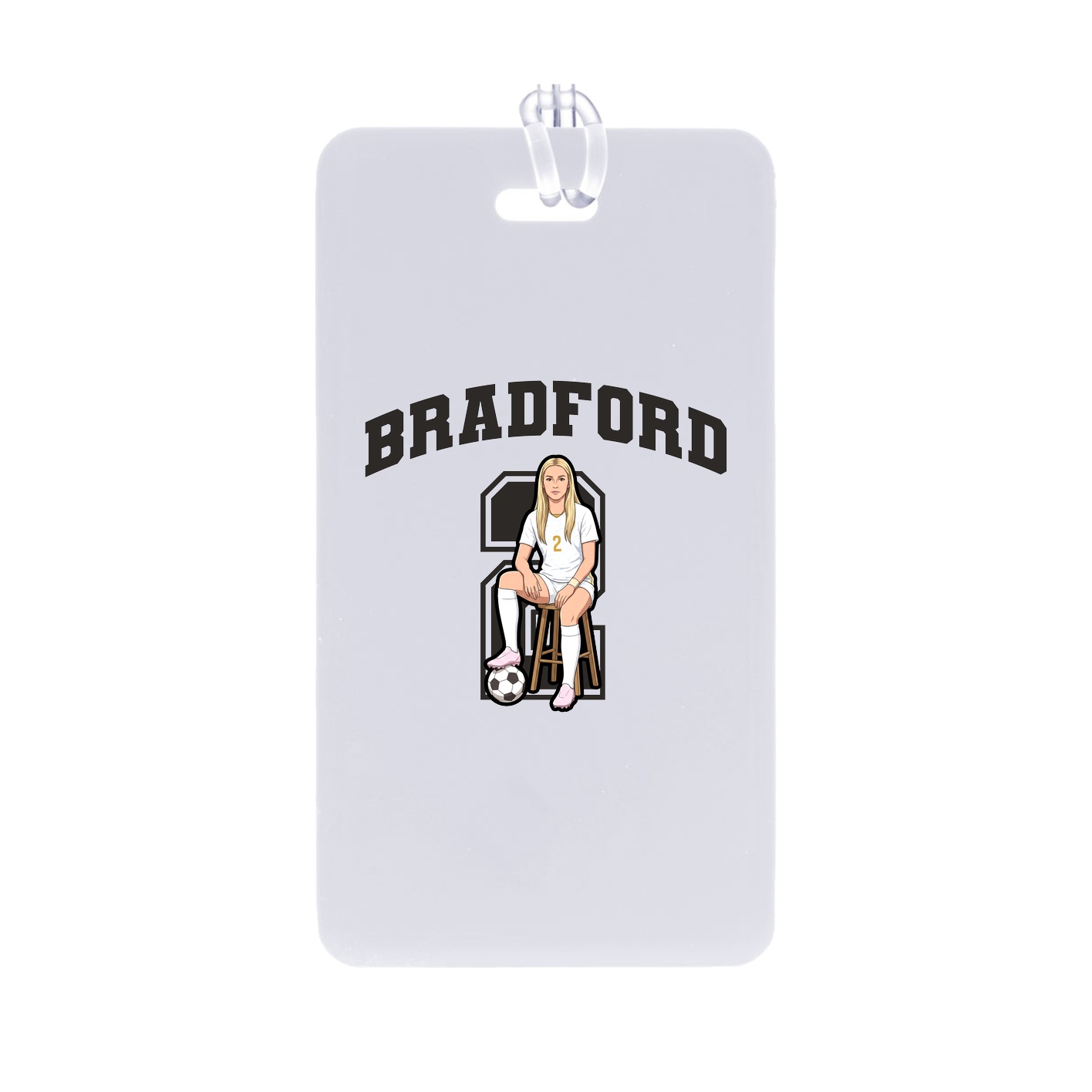 Bag Tag — Number in Classic