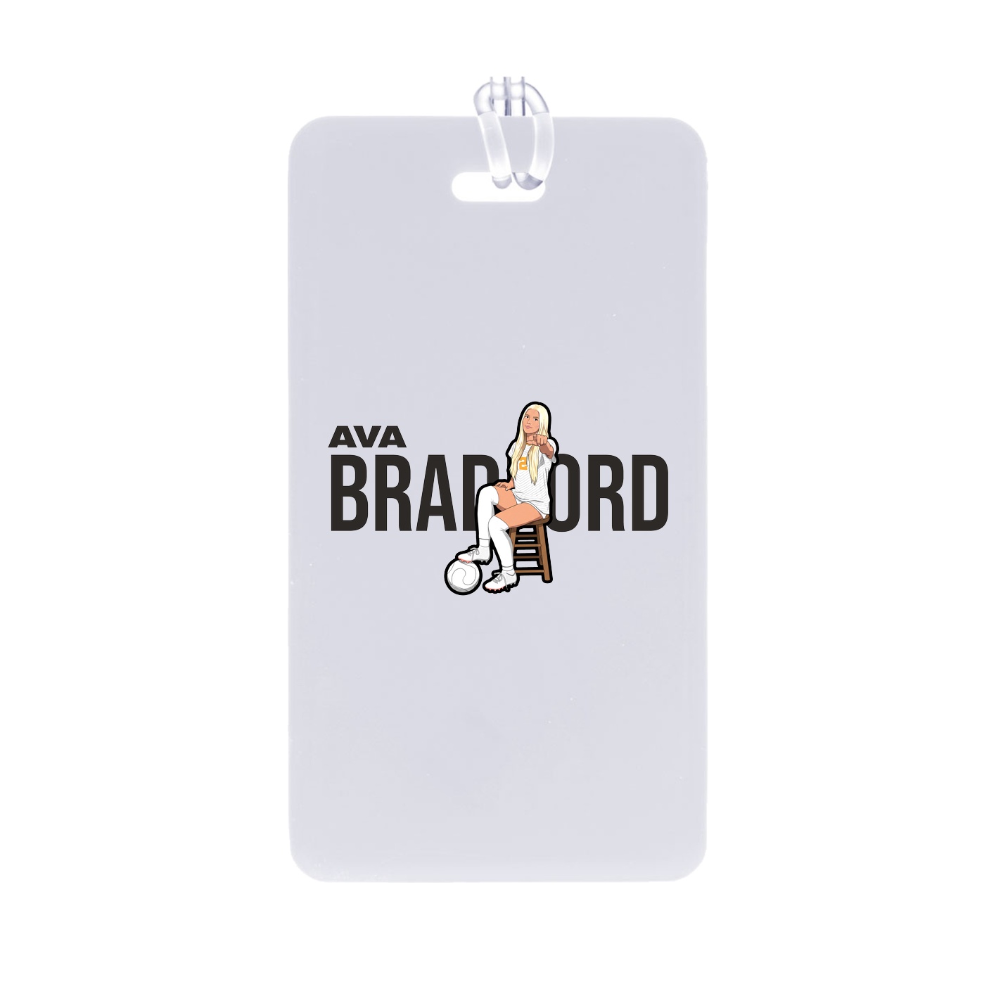 Bag Tag — Player Name in Classic