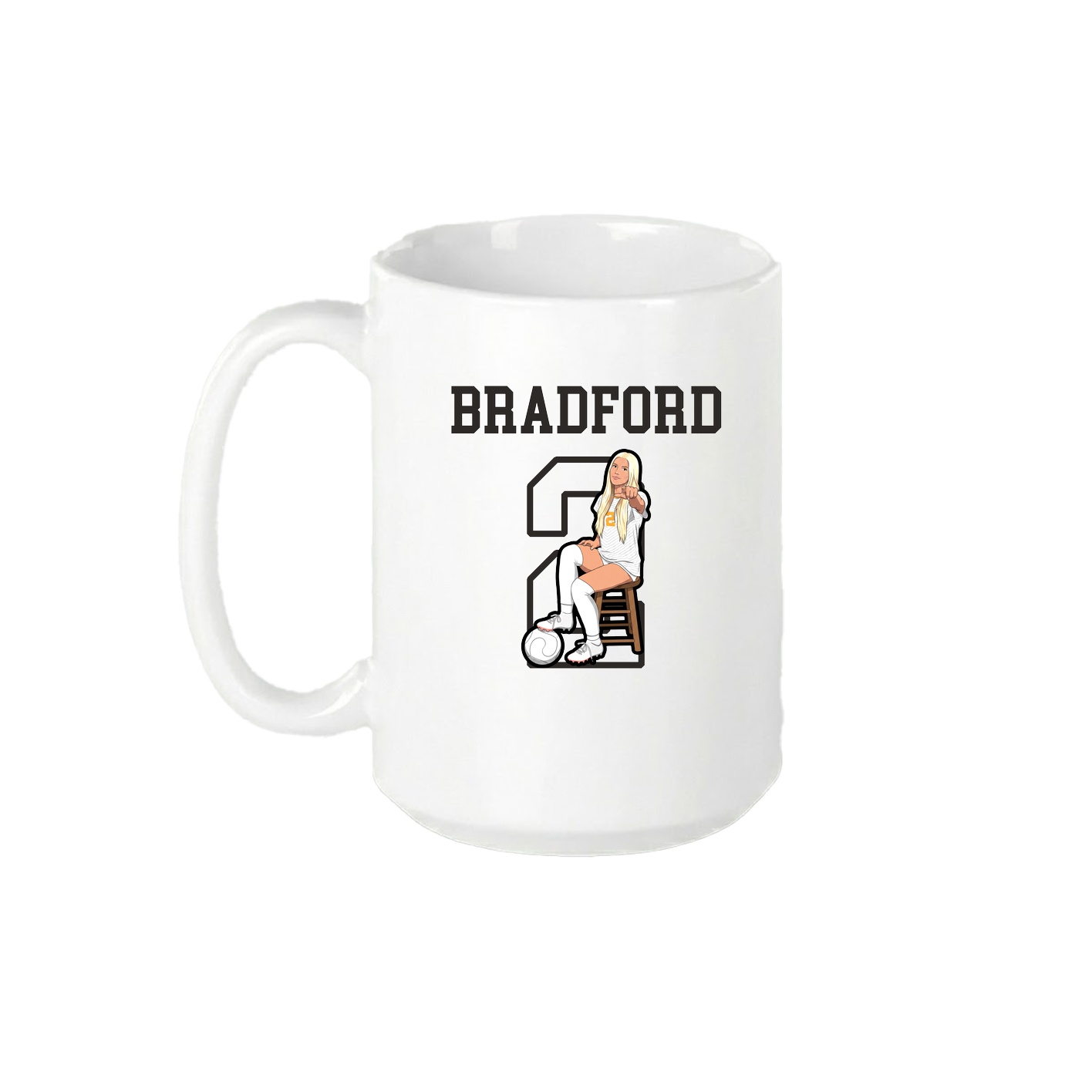 15oz Coffee Mug — Shirsey in White