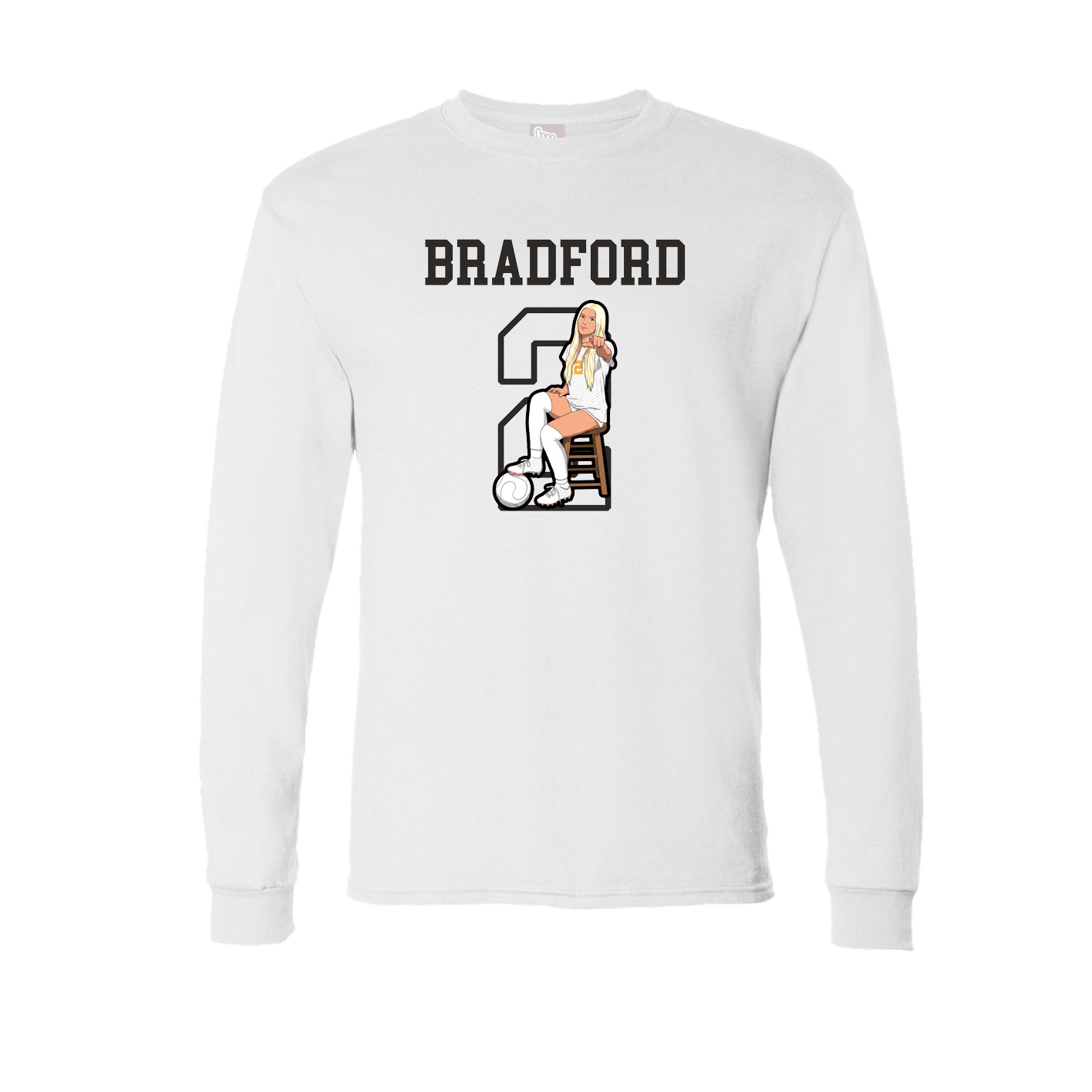 Long Sleeve Tee — Shirsey in White