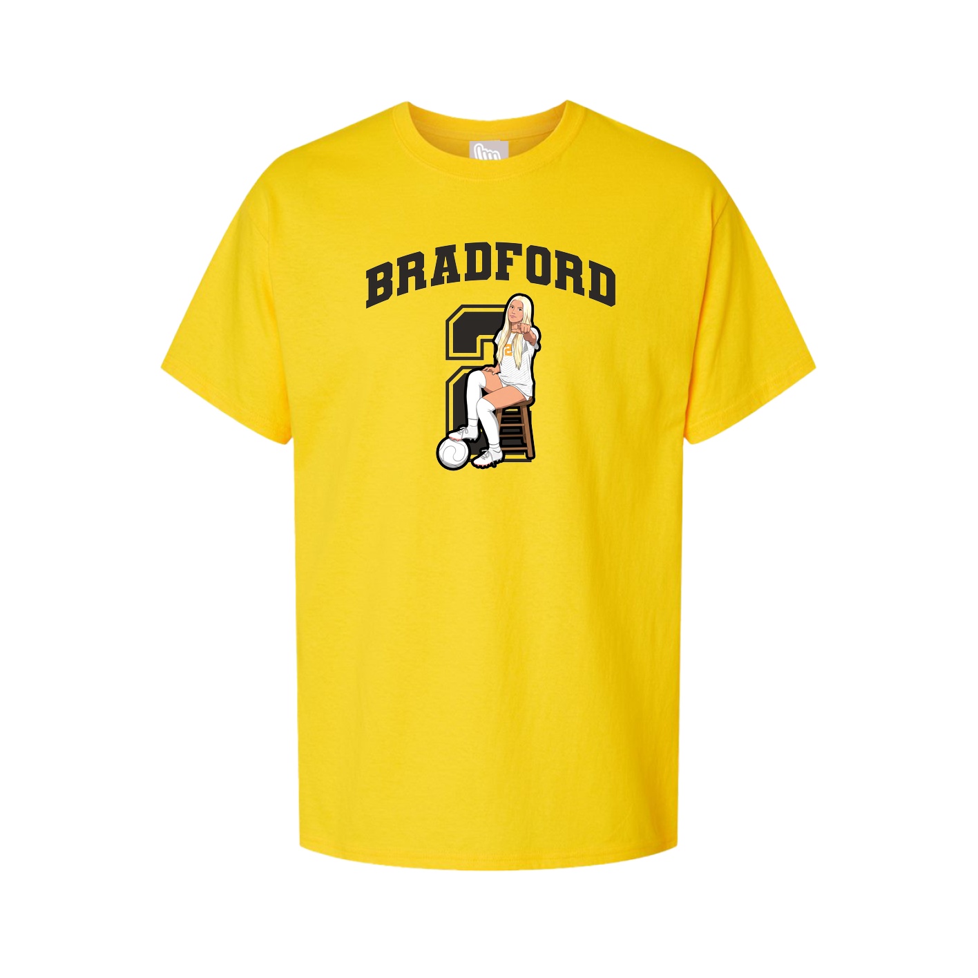 Tee — Number in Gold