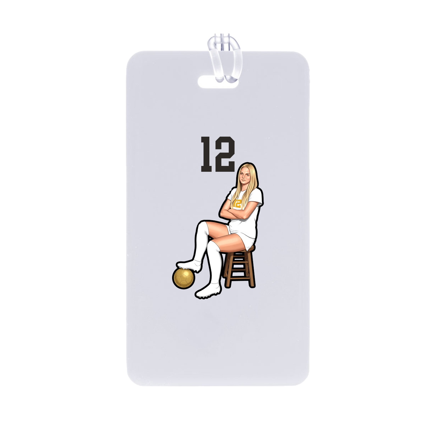 Bag Tag — Number Top in Classic