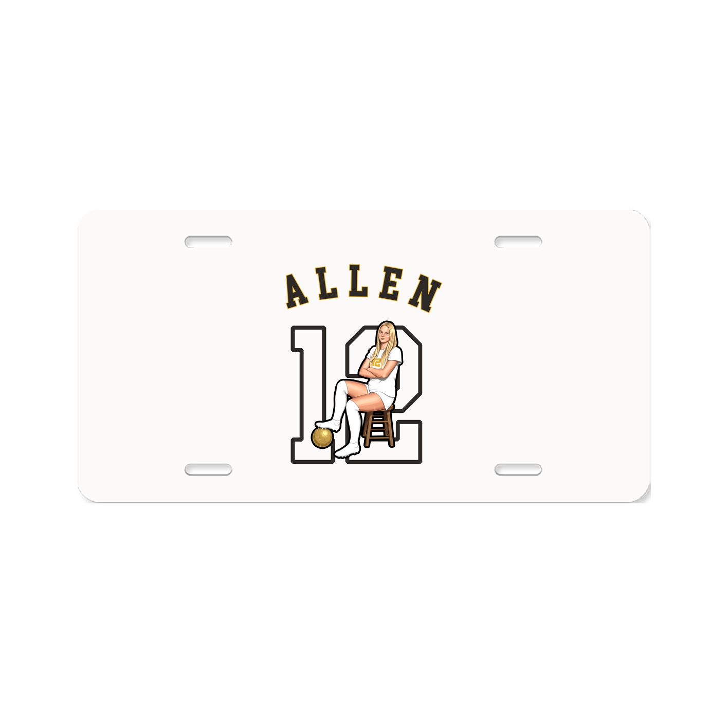 License Plate — Shirsey Arch in Classic