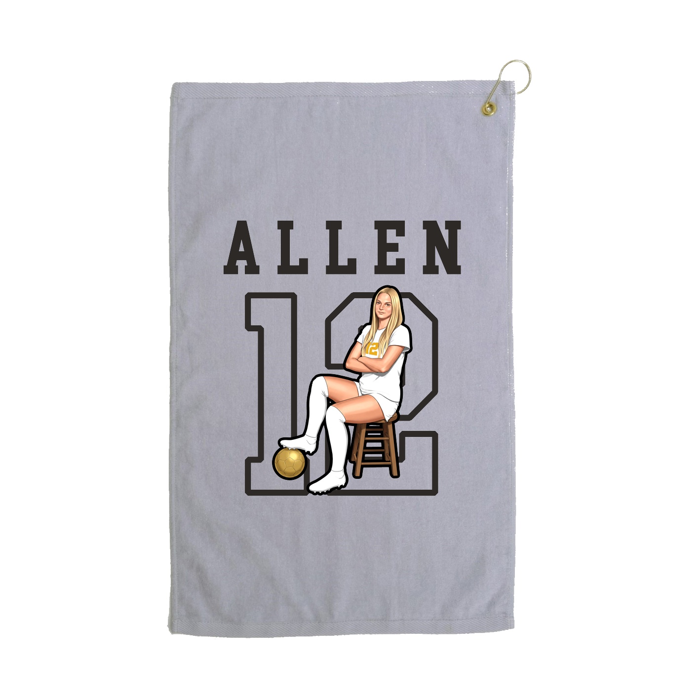 Golf Towel — Shirsey in Grey