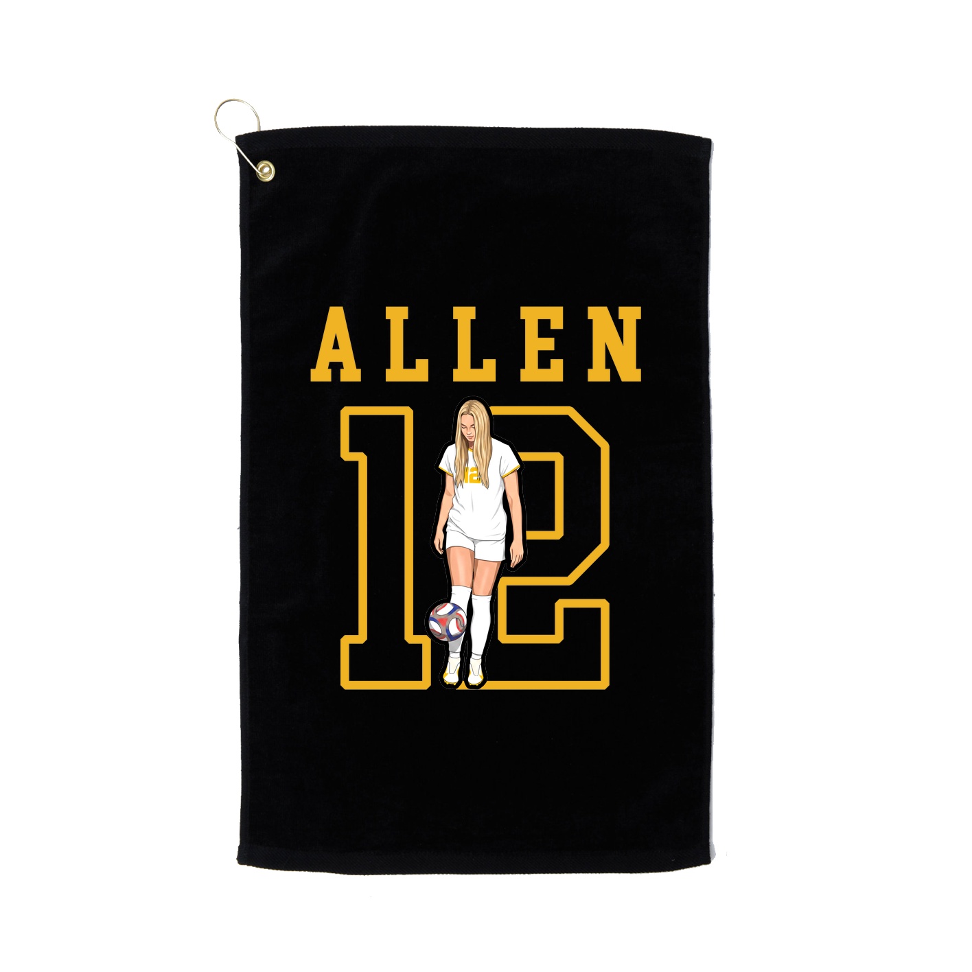 Golf Towel — Shirsey in Black