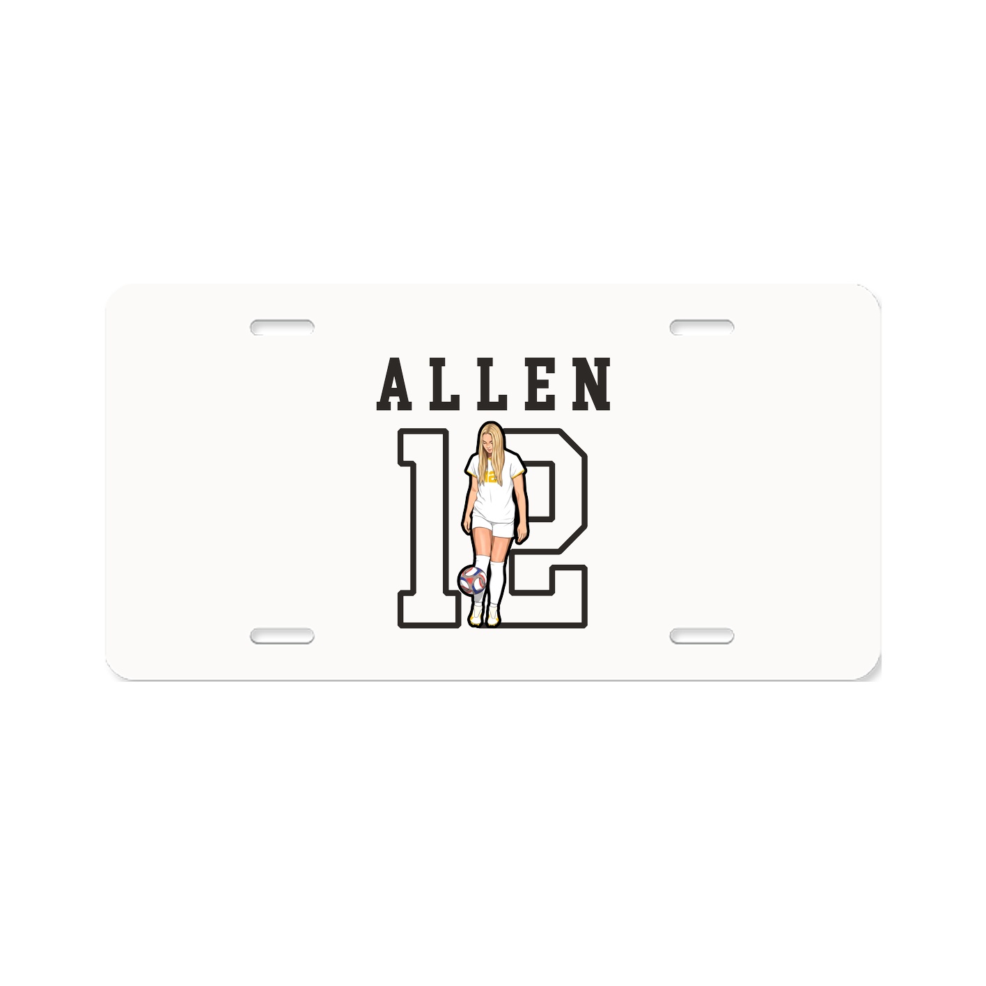 License Plate — Shirsey in Classic