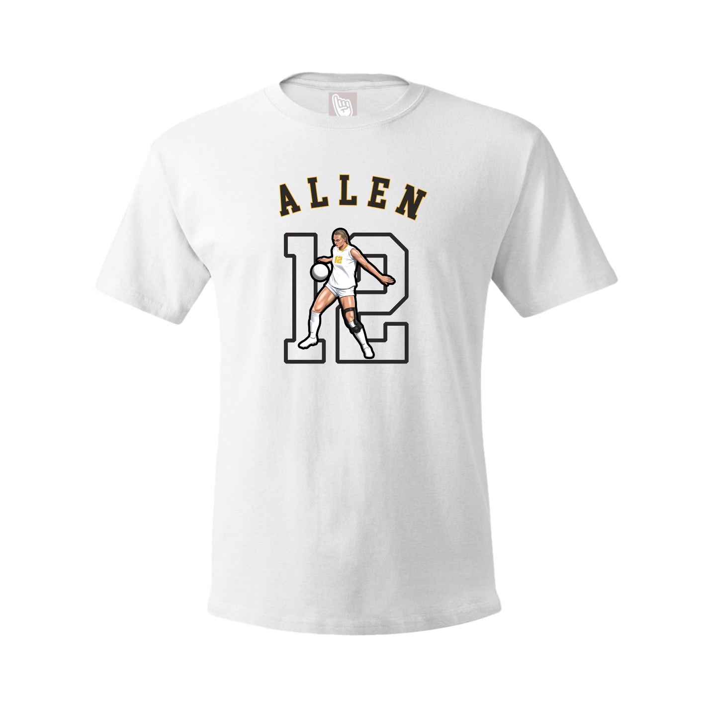Youth Tee — Shirsey Arch in White