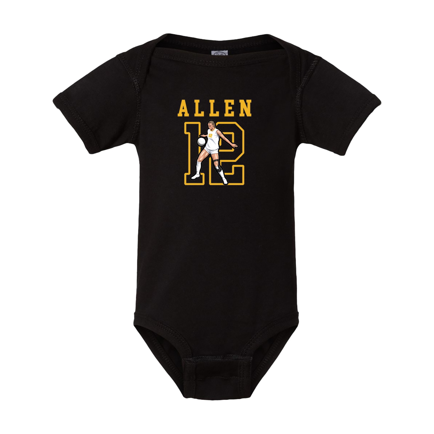 Baby Onesie — Shirsey in Black