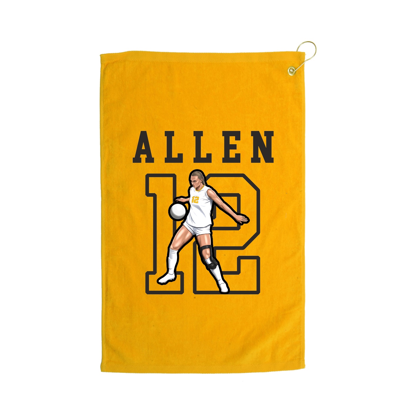 Golf Towel — Shirsey in Gold