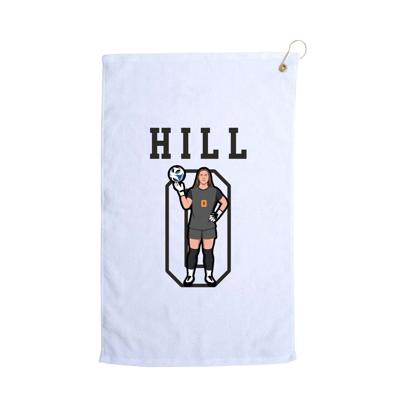 Golf Towel — Shirsey in White