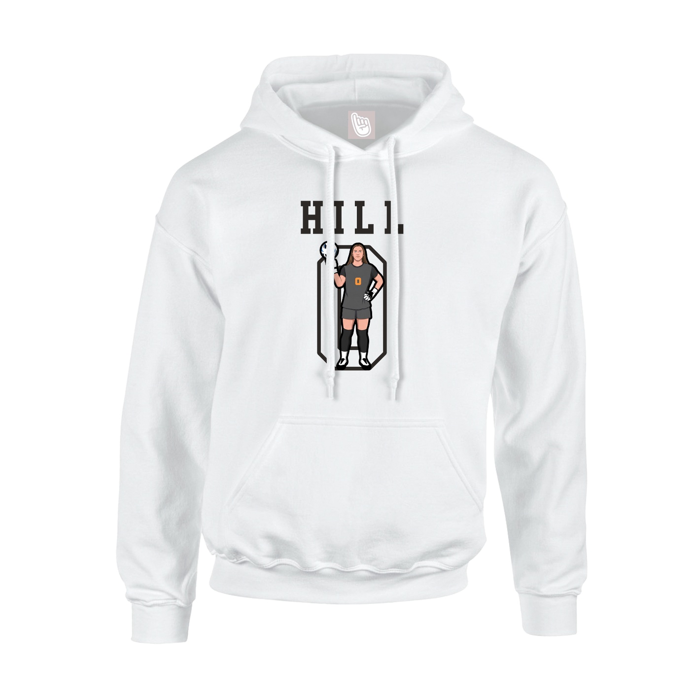 Hoodie — Shirsey in White
