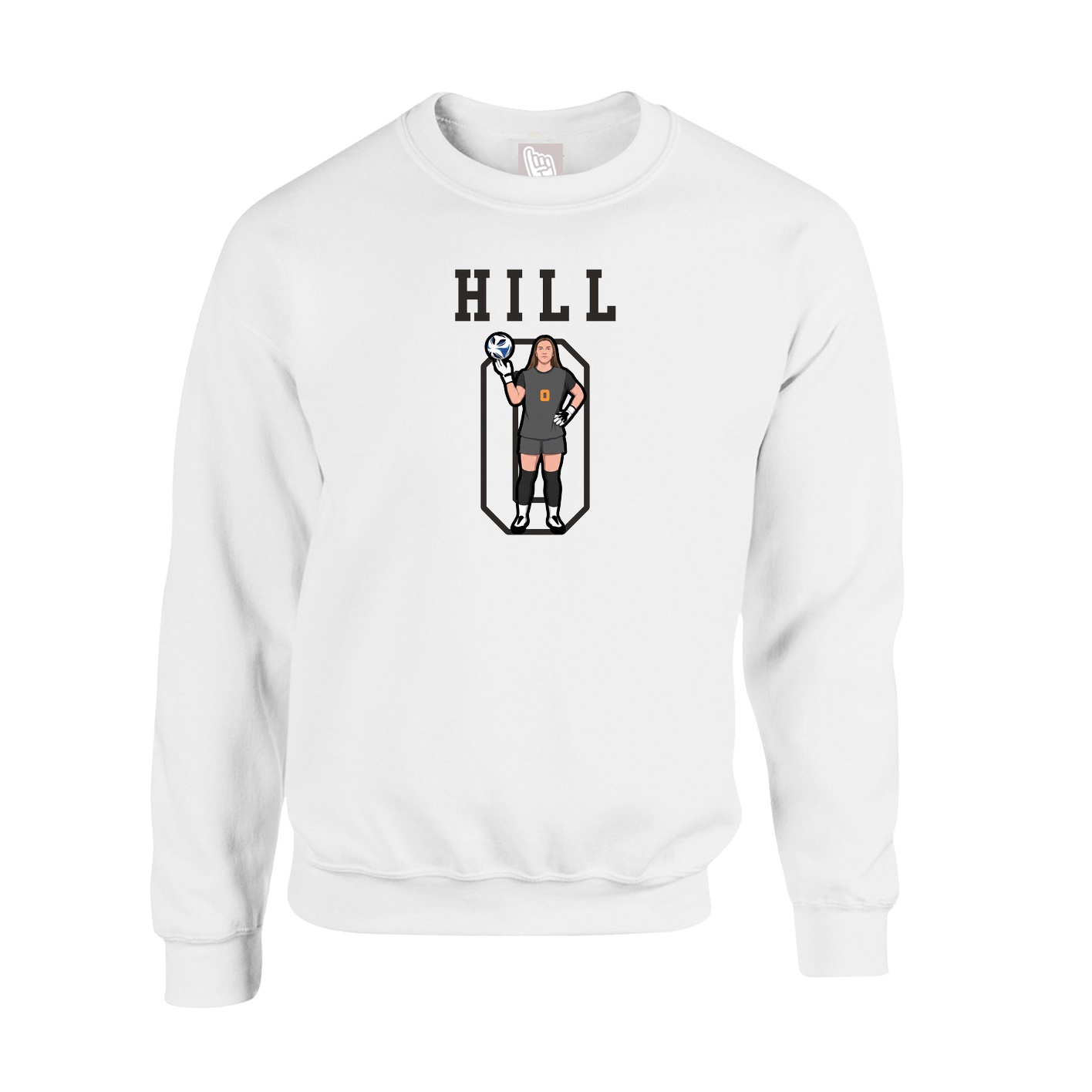 Fleece Crew — Shirsey in White
