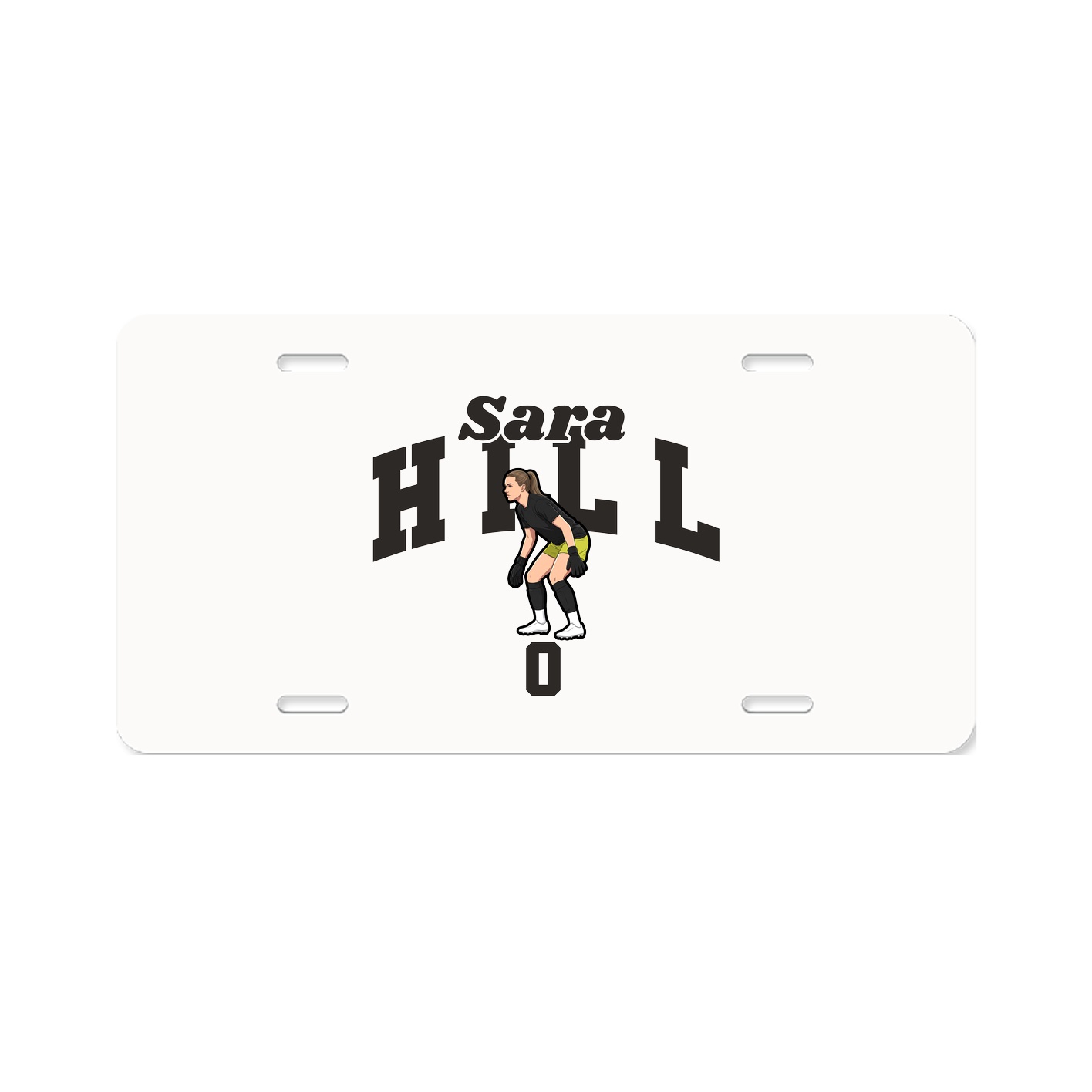 License Plate — Signature Arch in Classic