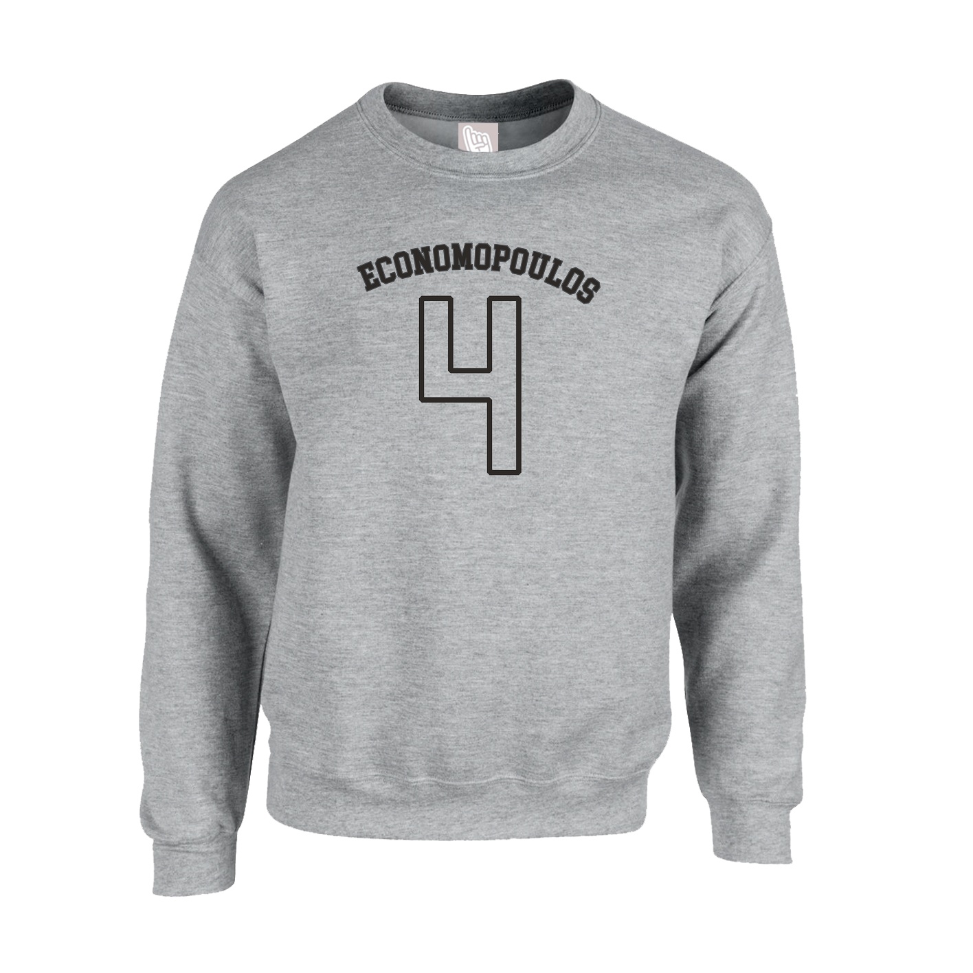 Fleece Crew — Shirsey Arch in Grey