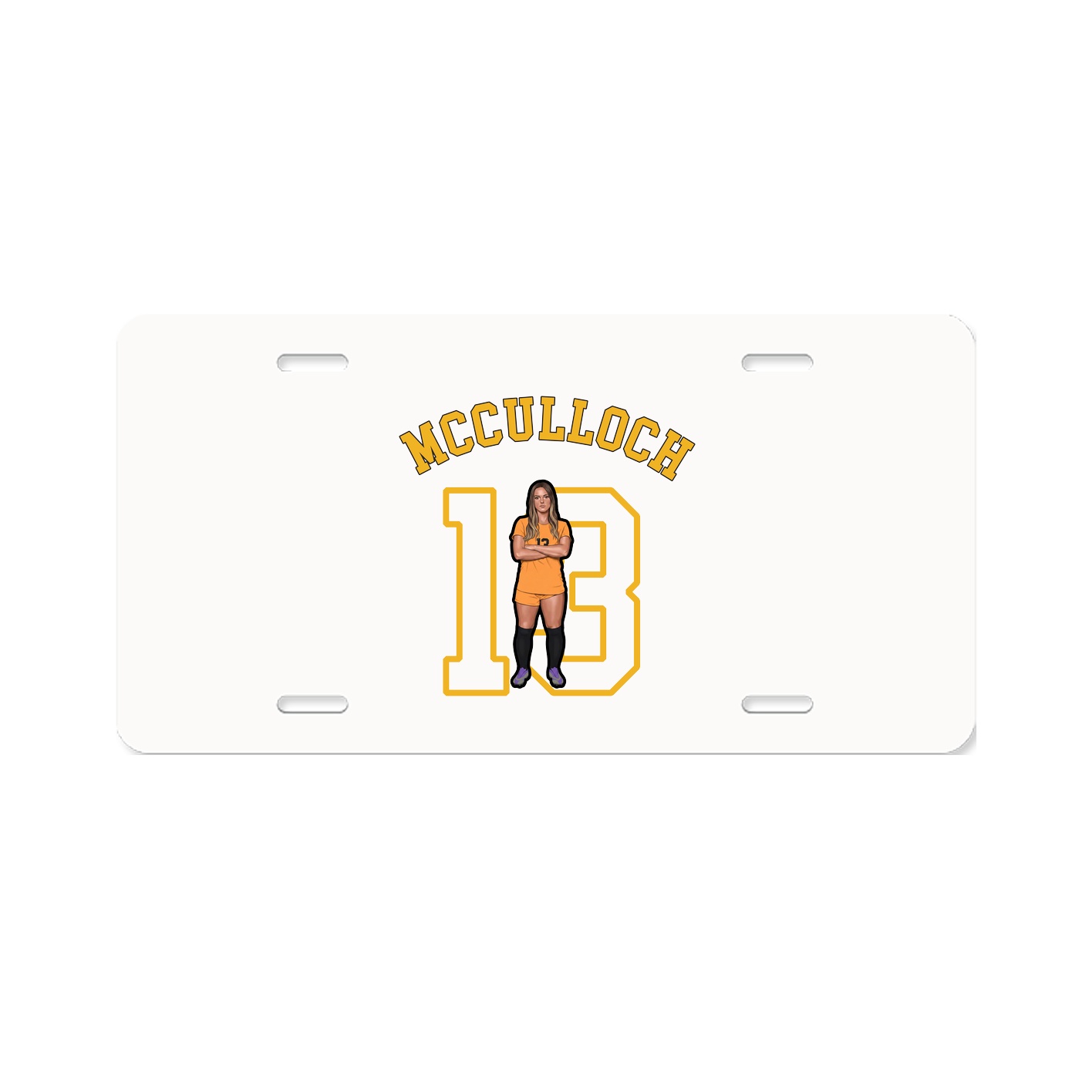 License Plate — Shirsey Arch in Classic