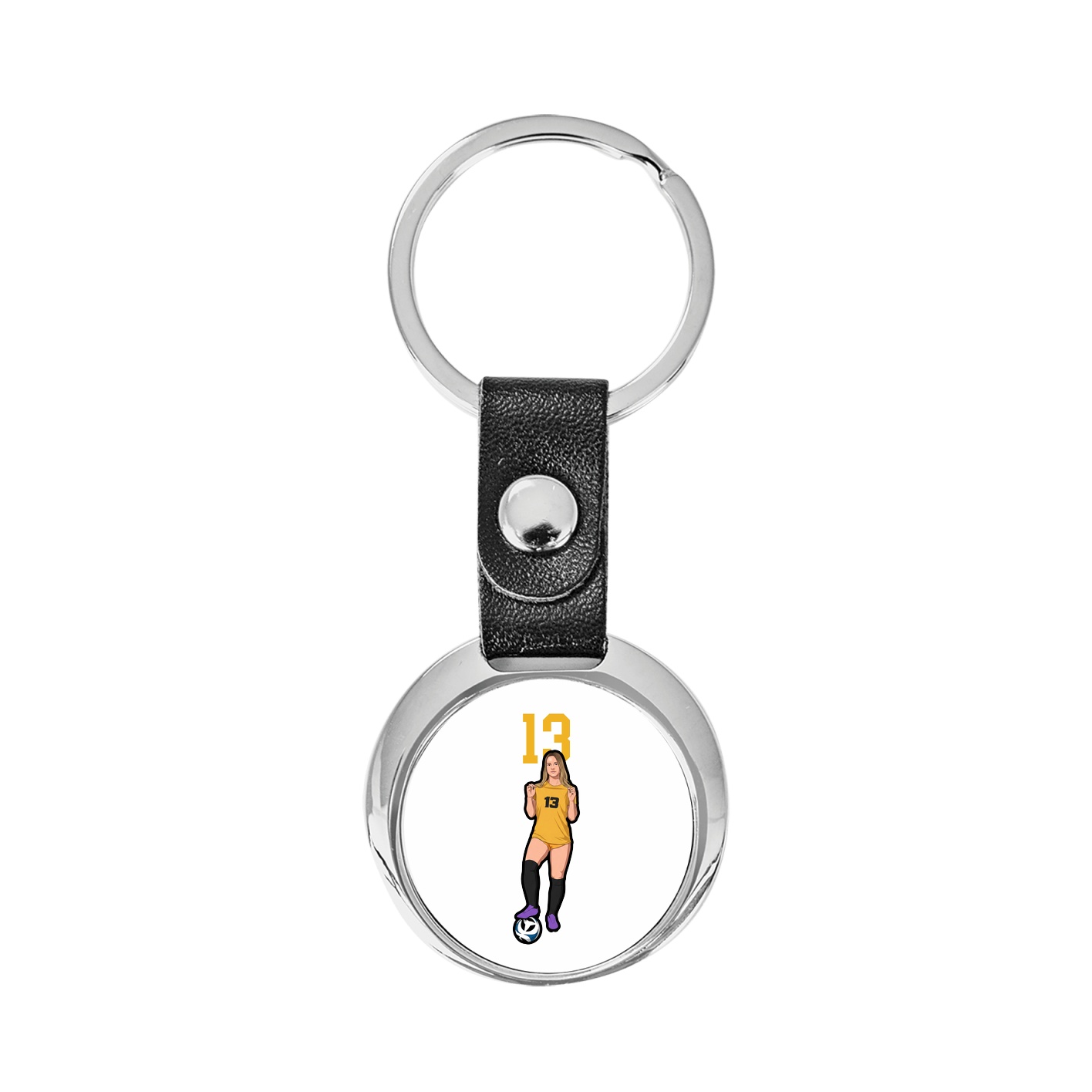 Key Chain — Number Top in Classic