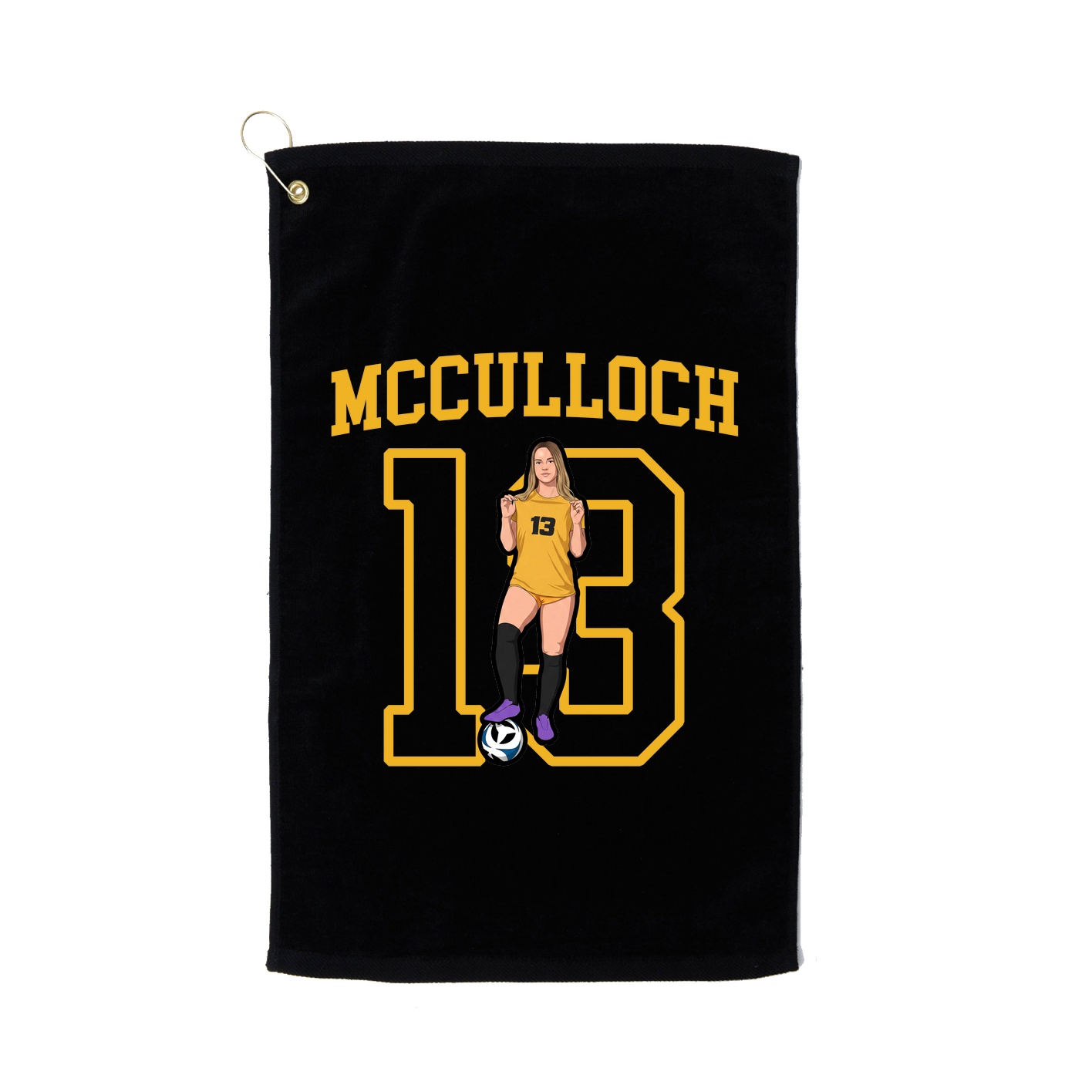 Golf Towel — Shirsey in Black