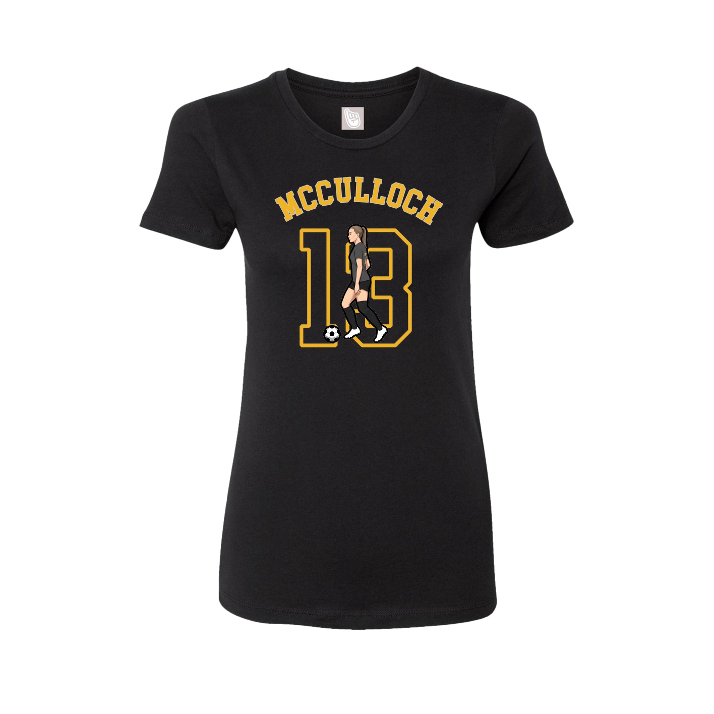 Womens Tee — Shirsey Arch in Black