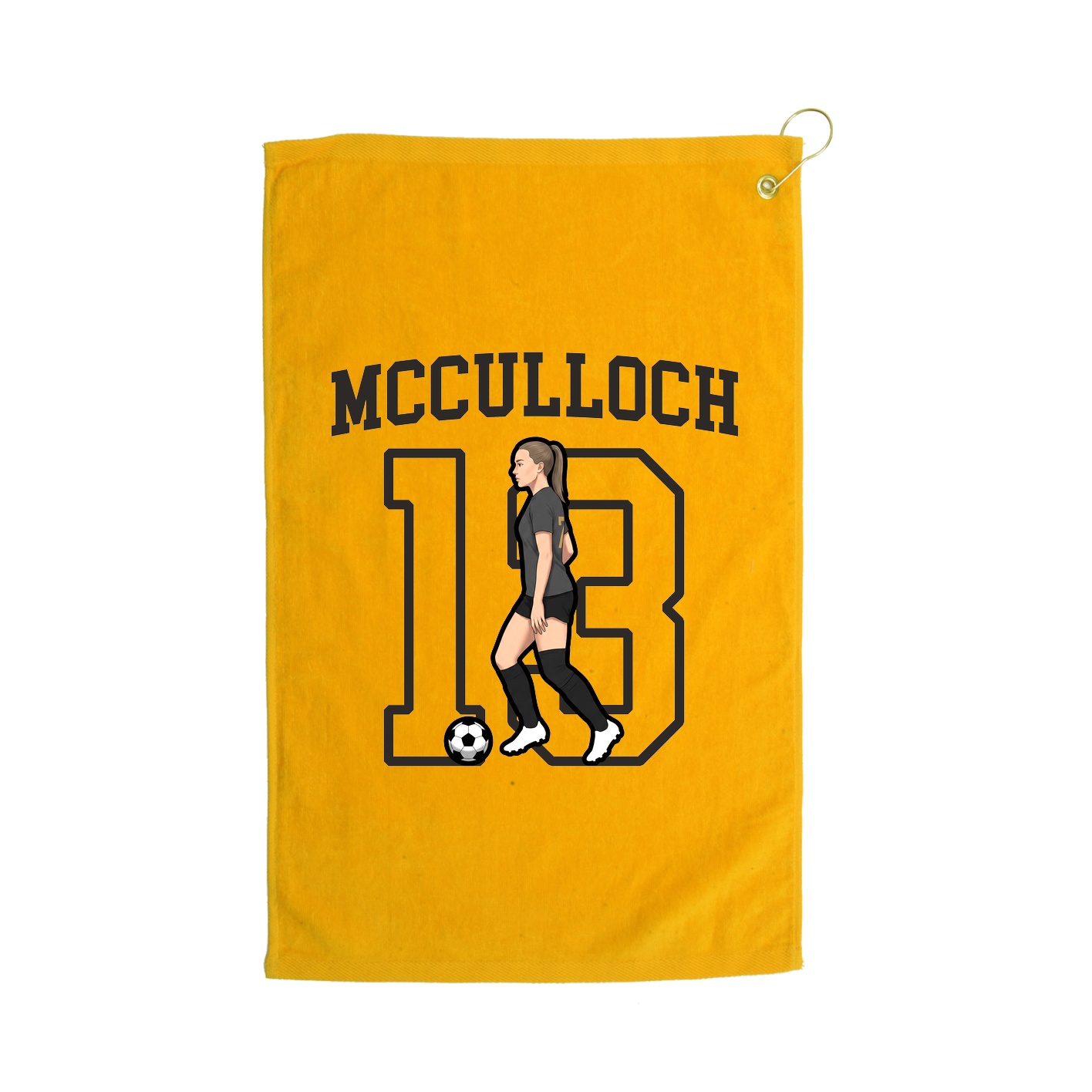 Golf Towel — Shirsey in Gold