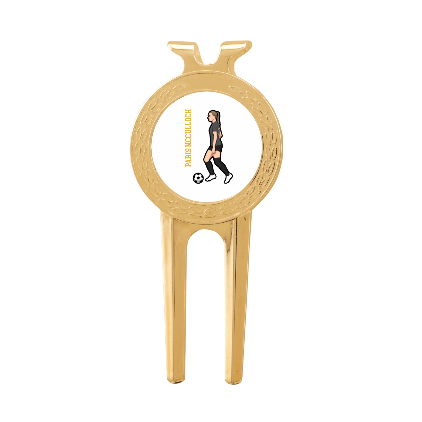 Divot Tool with Ball Marker — Name Vertical in Classic