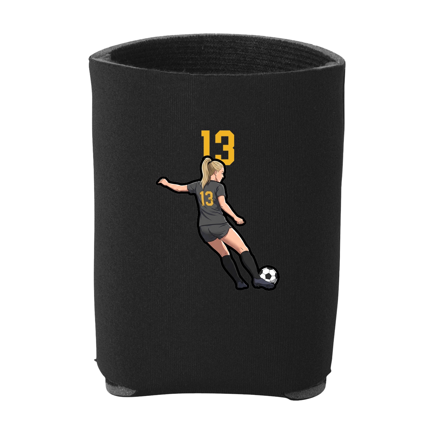 Can Holder — Number Top in Black