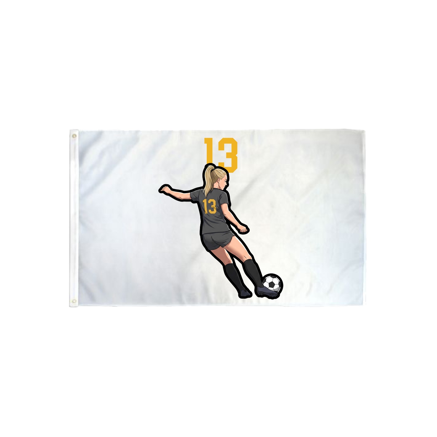 3x5 Flag — Number Top in Classic