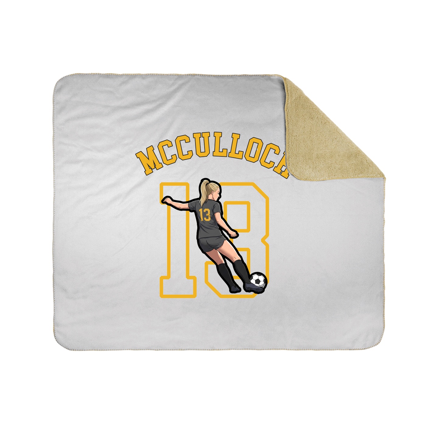 Throw Blanket — Shirsey Arch in White