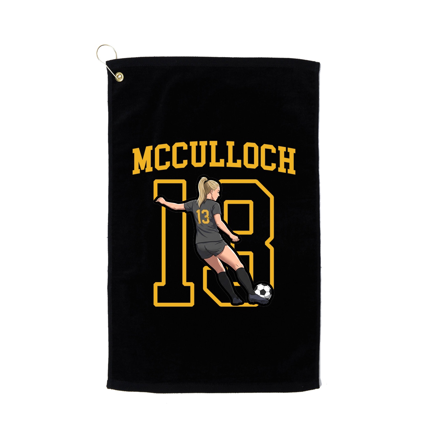 Golf Towel — Shirsey in Black