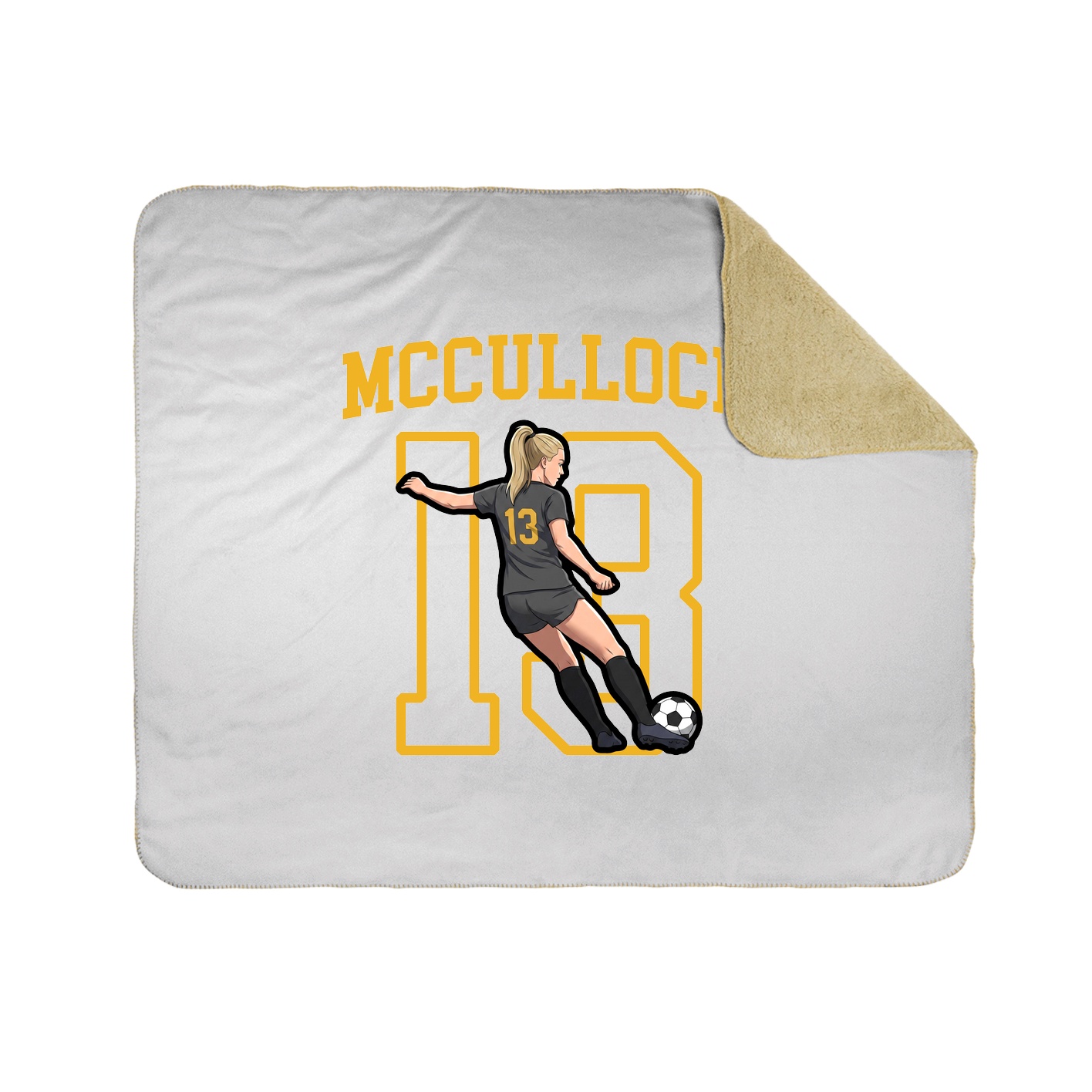 50x60 Sherpa Lined Throw Blanket