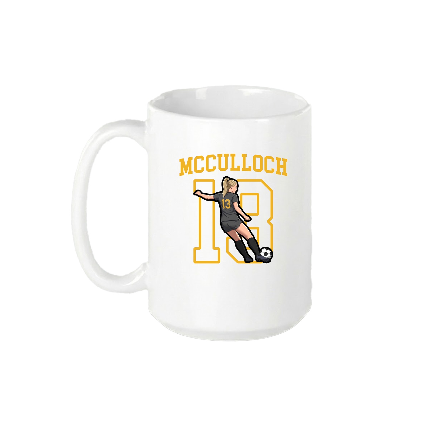 15oz Coffee Mug — Shirsey in White