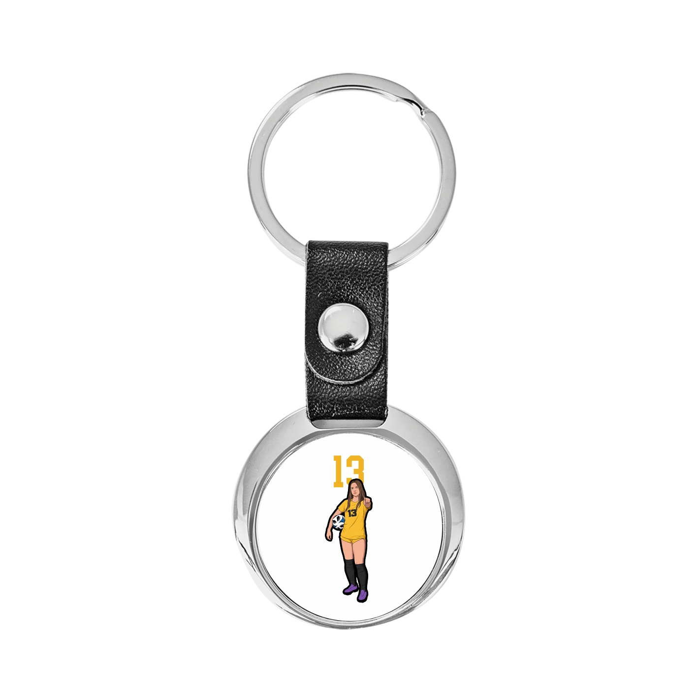 Key Chain — Number Top in Classic