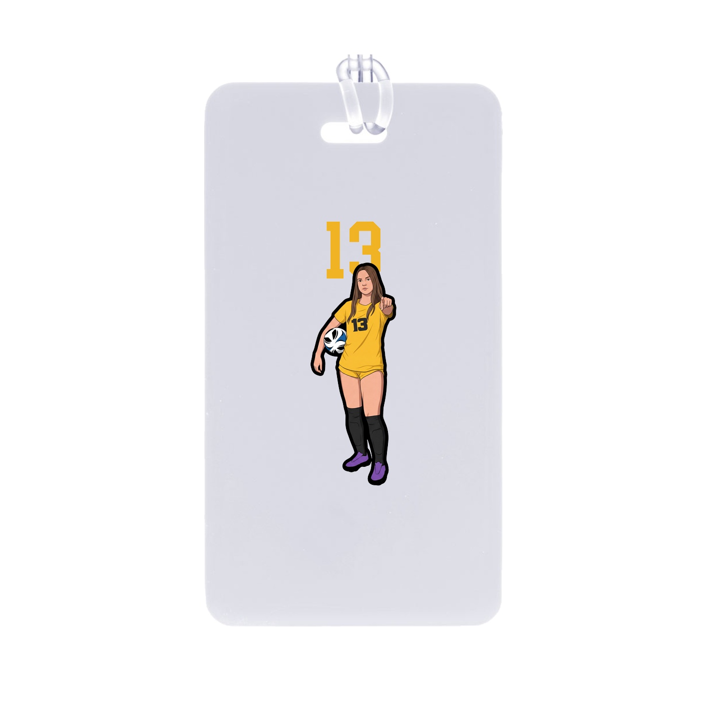Bag Tag — Number Top in Classic