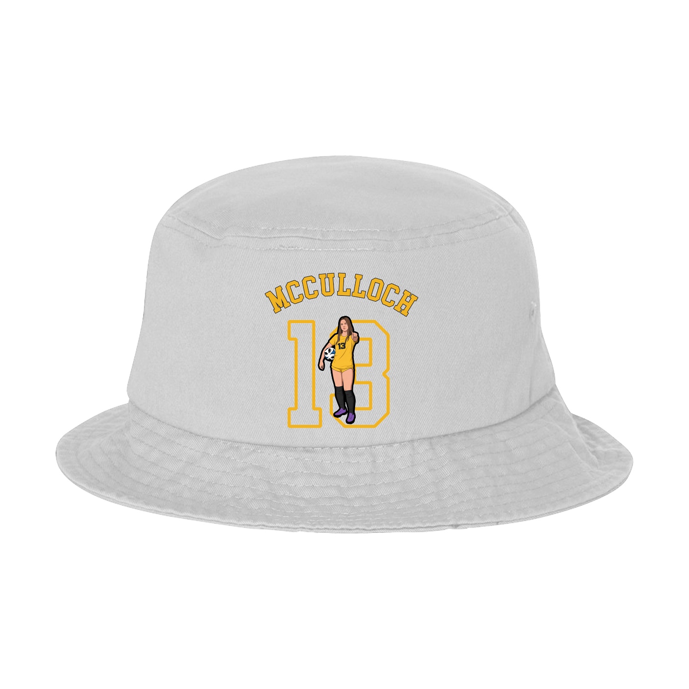 Bucket Cap — Shirsey Arch in White