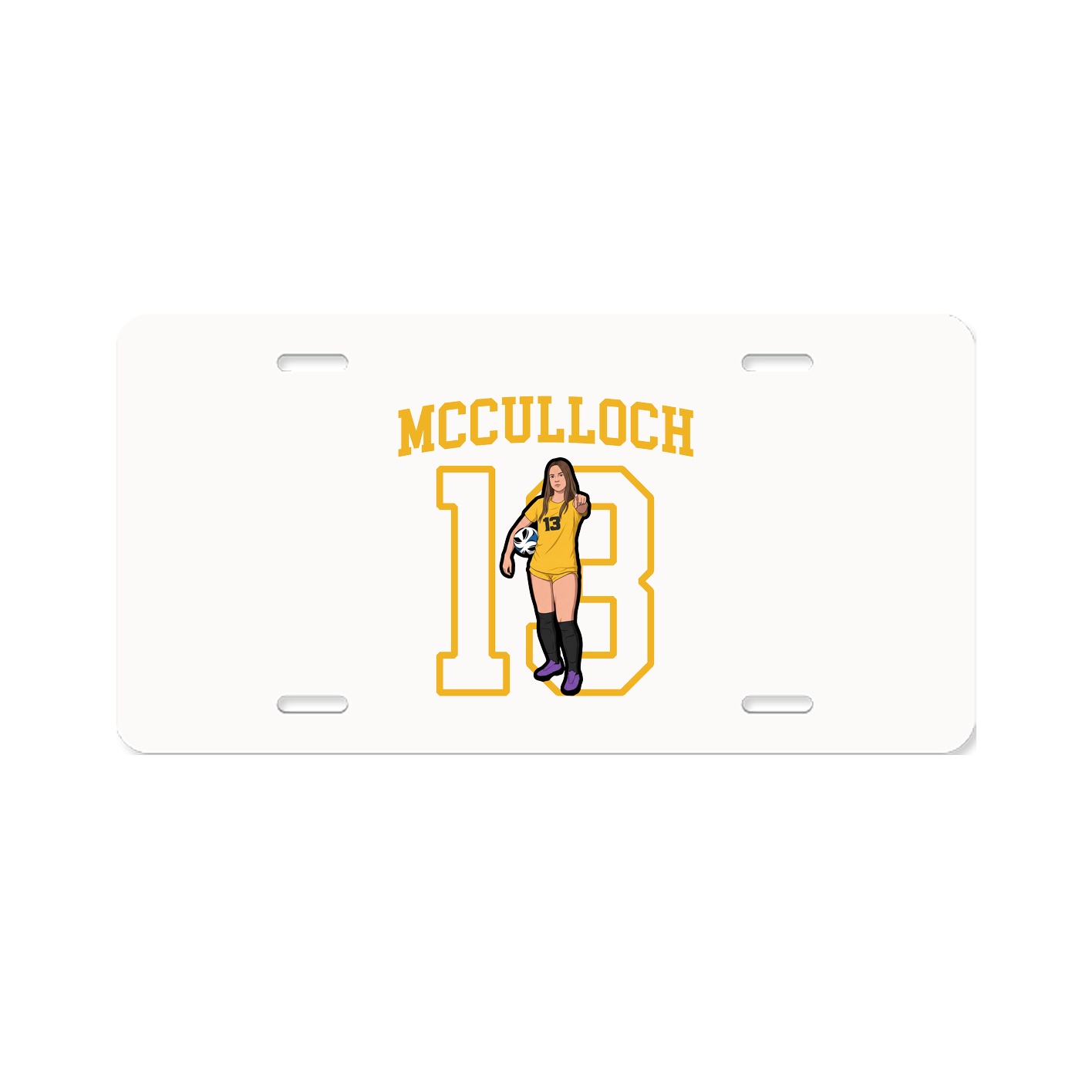 License Plate — Shirsey in Classic