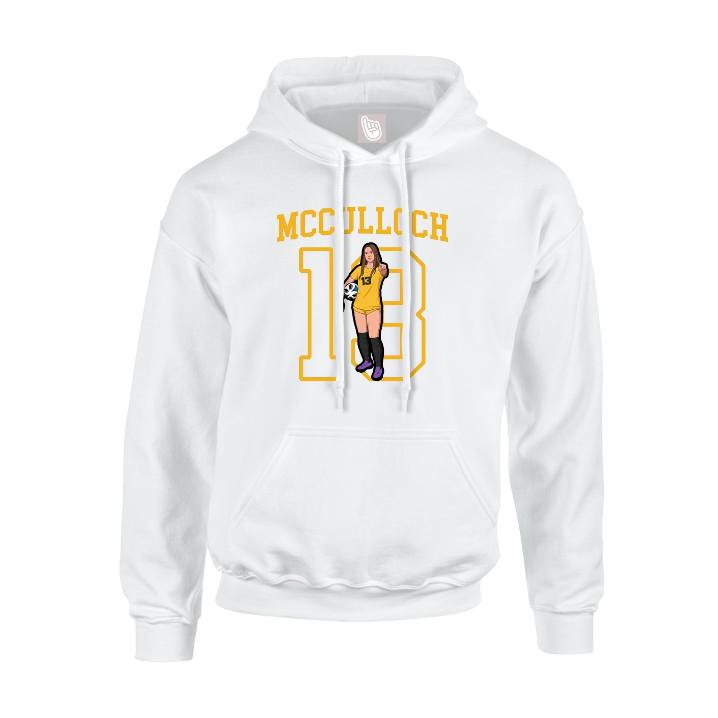 Youth Hoodie — Shirsey in White