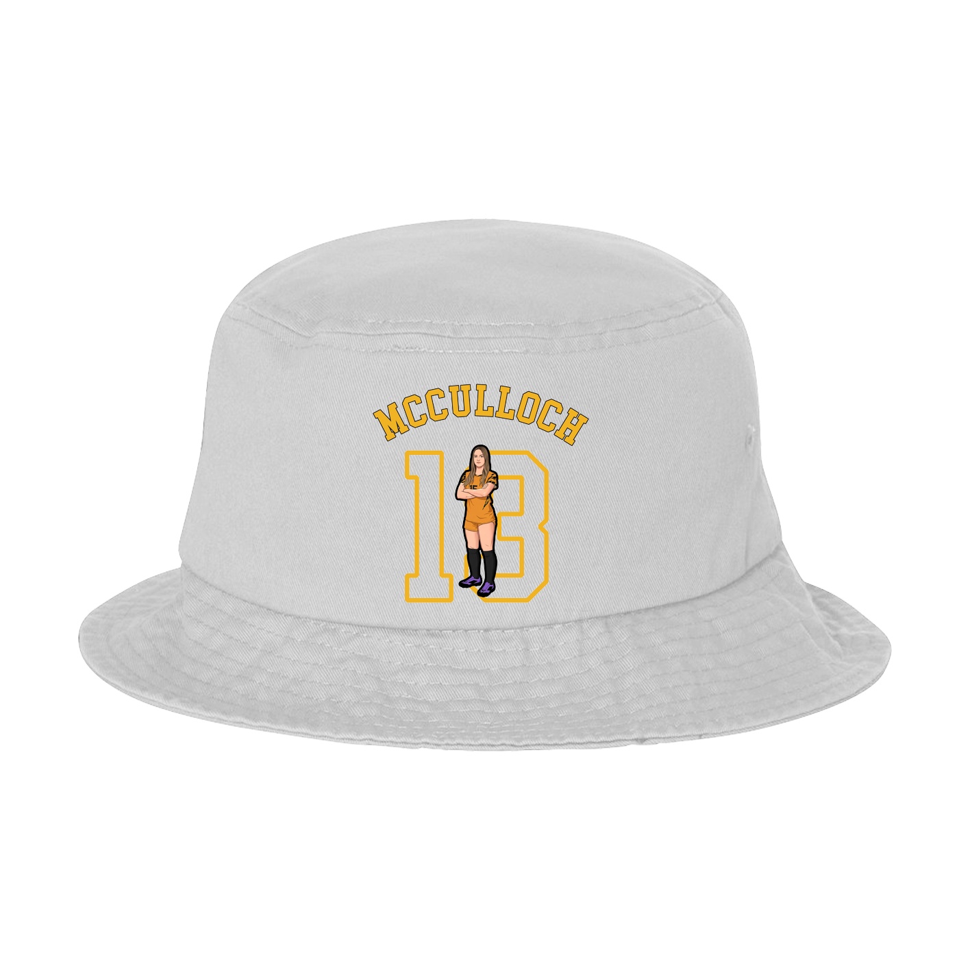 Bucket Cap — Shirsey Arch in White