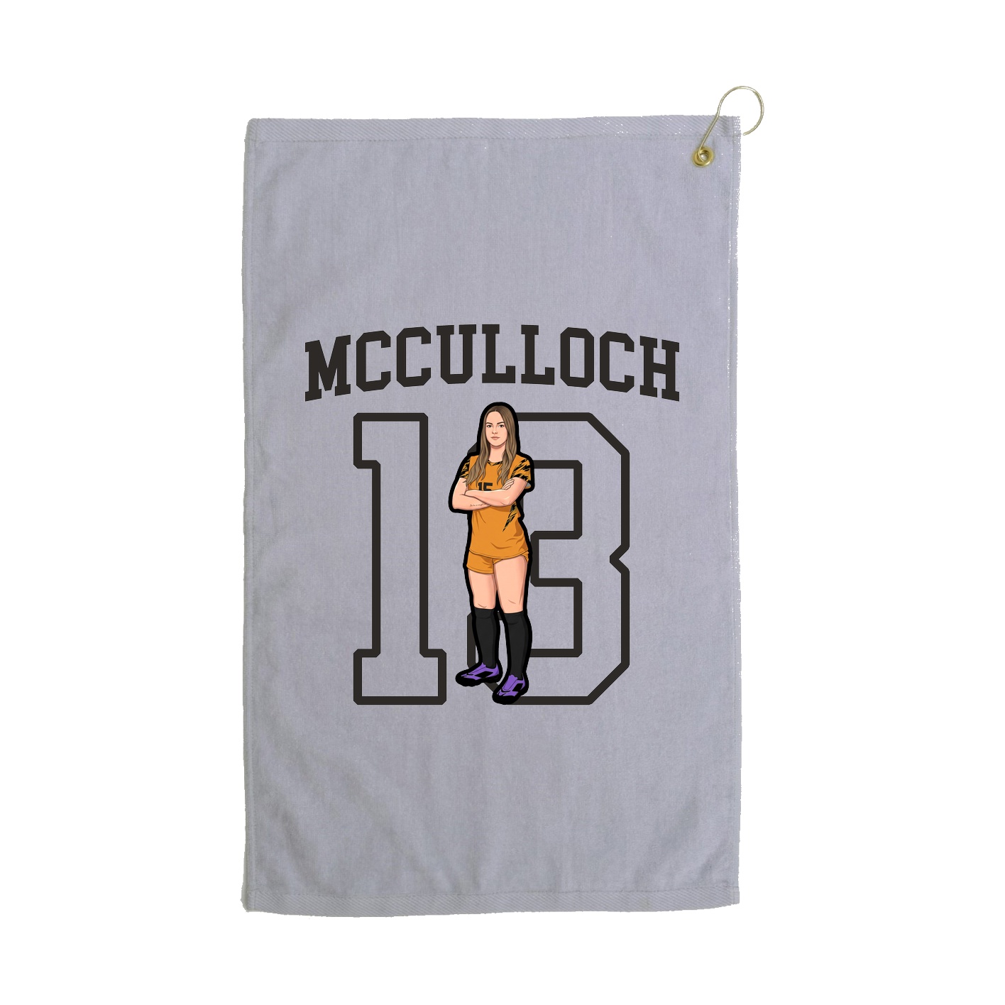 Golf Towel — Shirsey in Grey