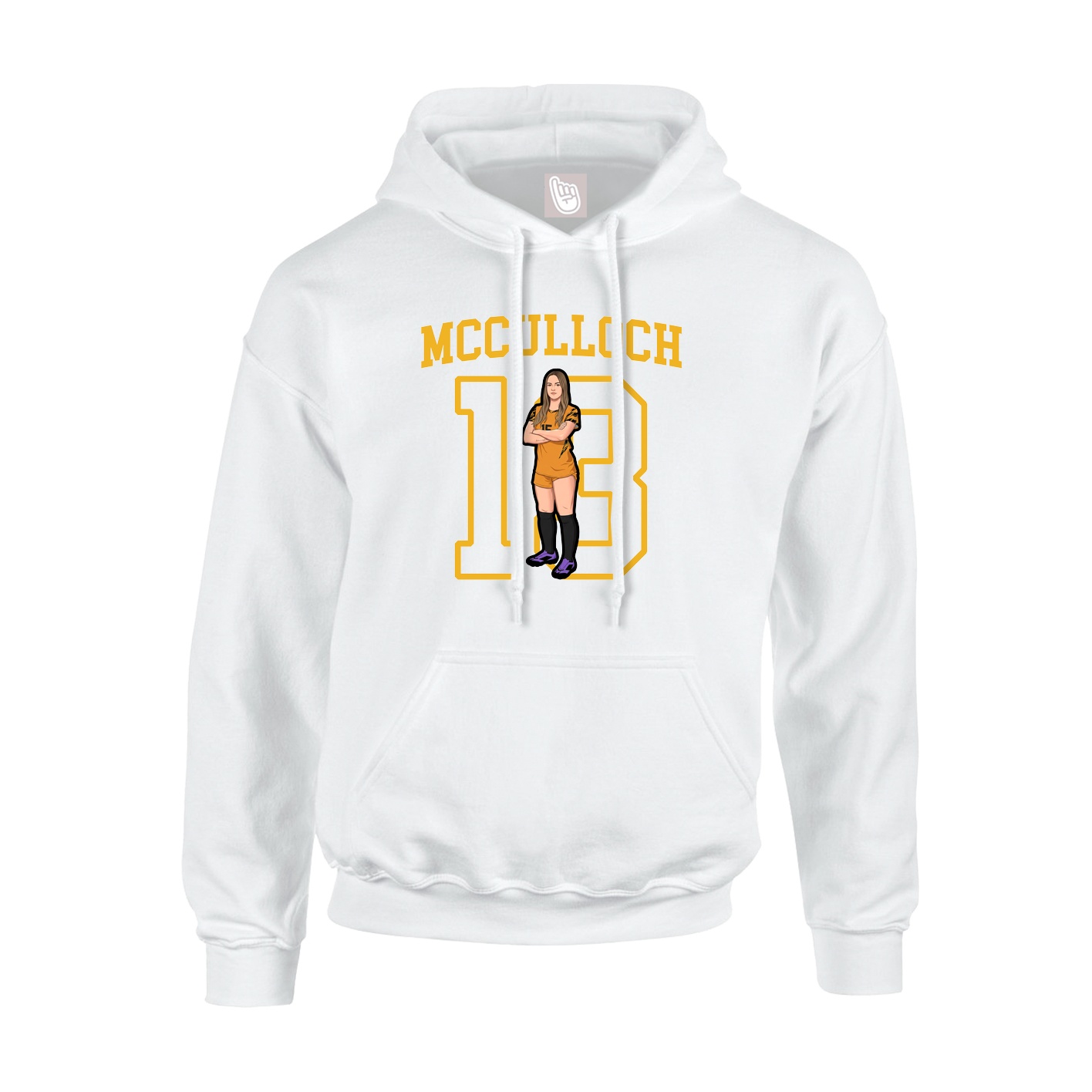 Youth Hoodie — Shirsey in White