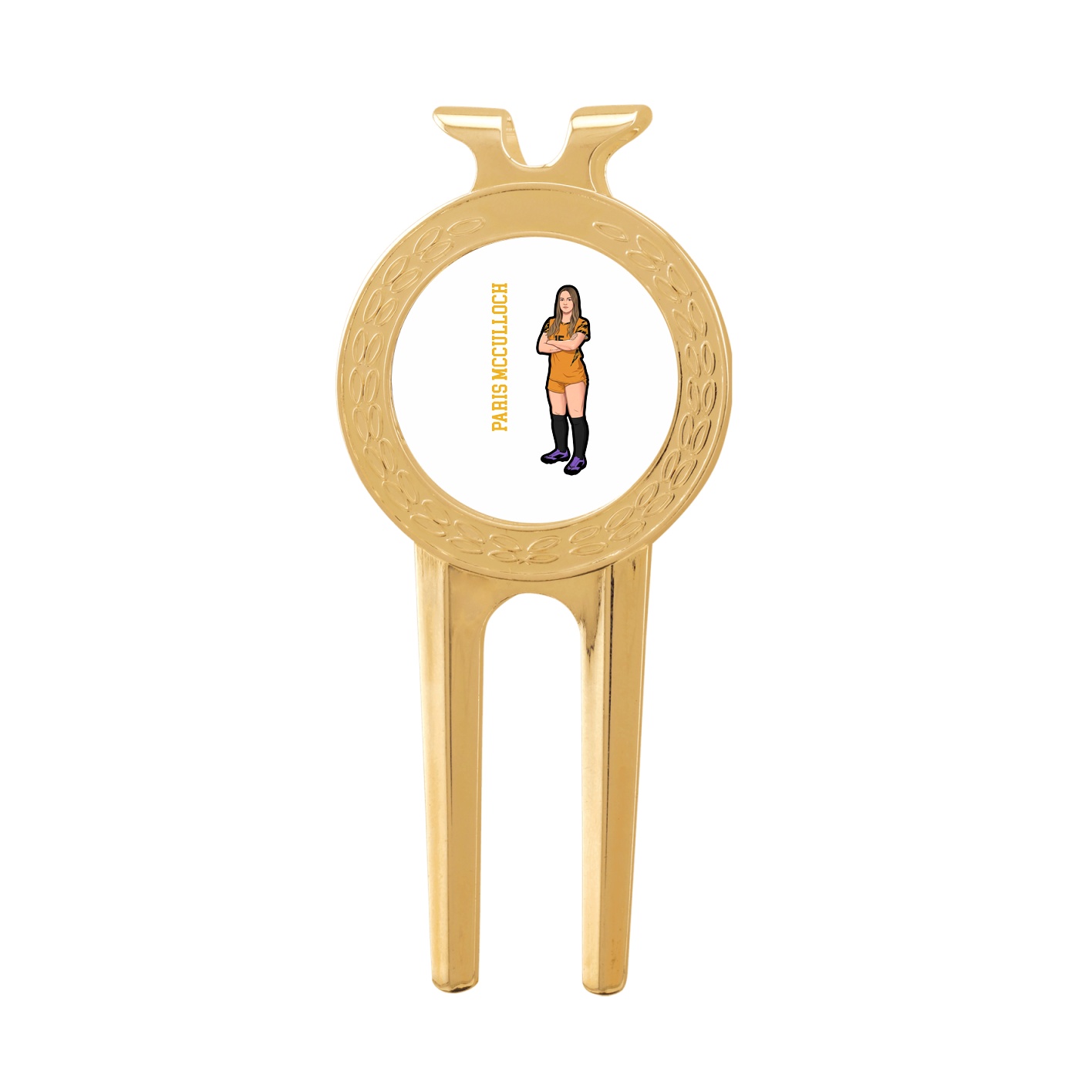 Divot Tool with Ball Marker — Name Vertical in Classic