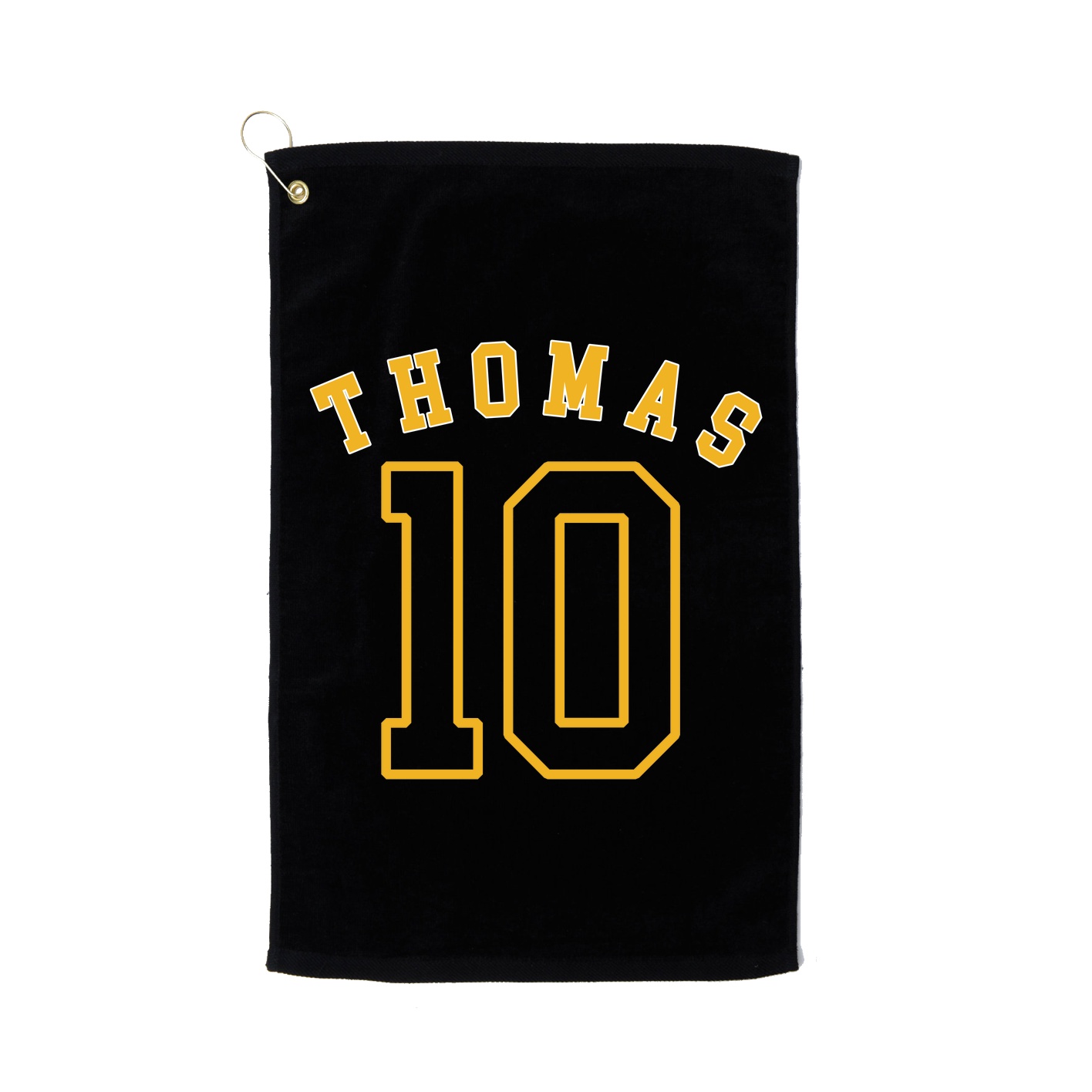 Golf Towel — Shirsey Arch in Black