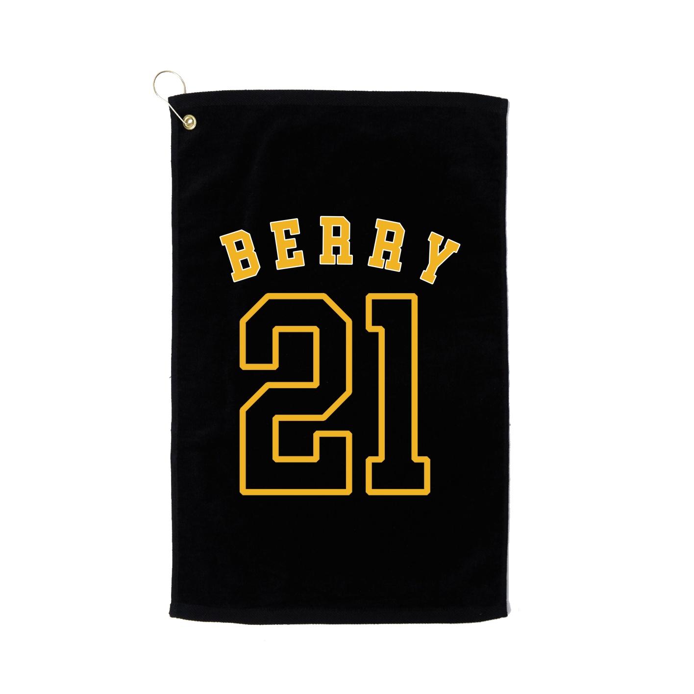 Golf Towel — Shirsey Arch in Black