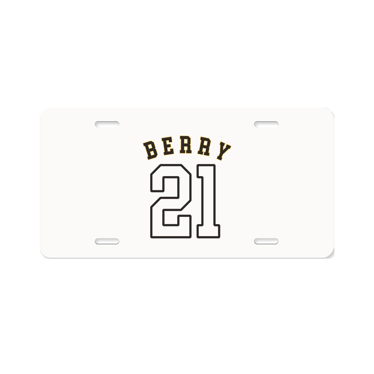 License Plate — Shirsey Arch in Classic