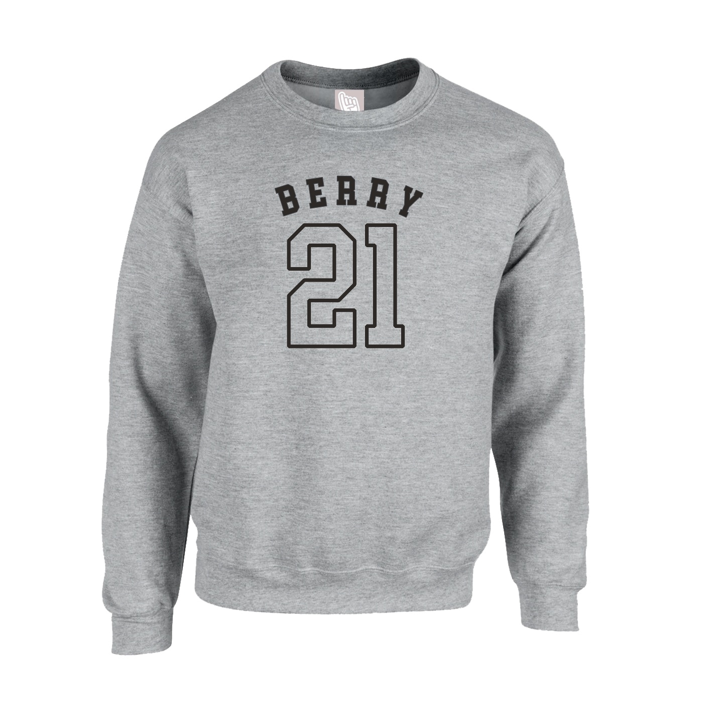 Fleece Crew — Shirsey Arch in Grey