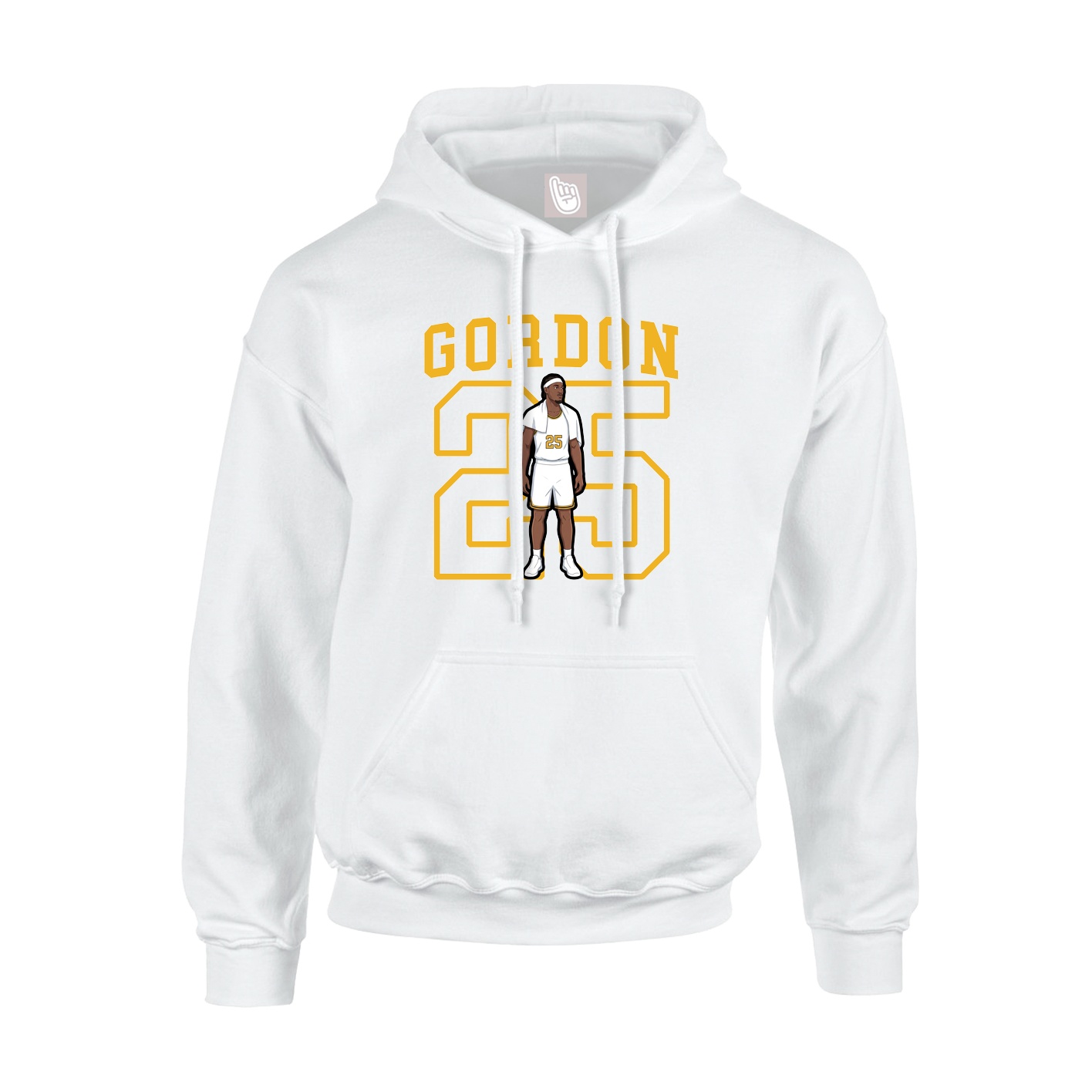 Hoodie — Shirsey in White