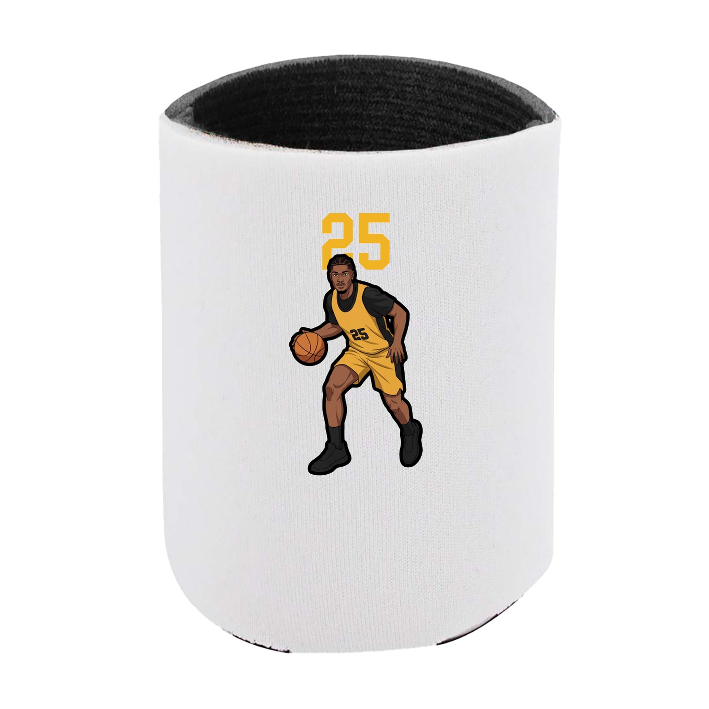 Can Holder — Number Top in White