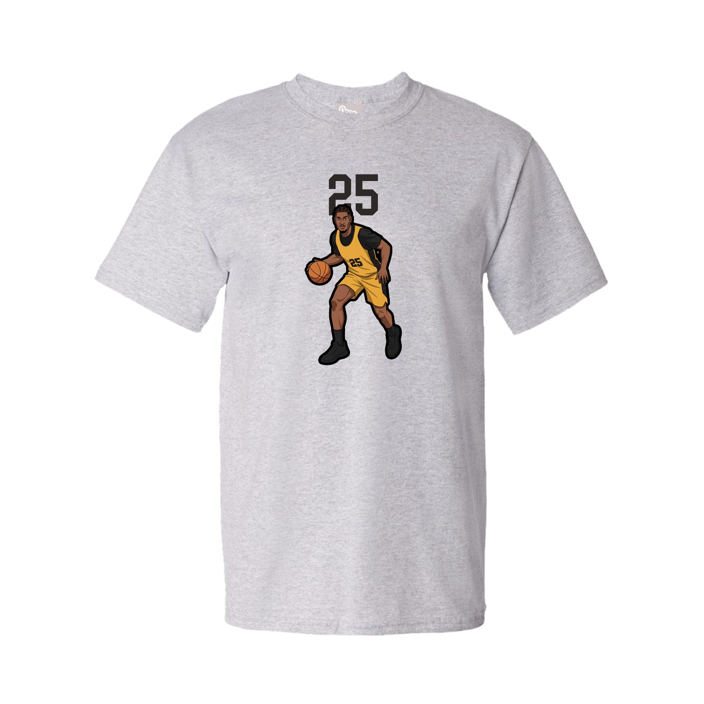 Tee — Number Top in Grey