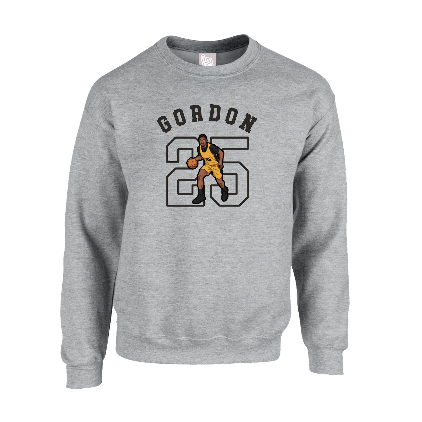 Fleece Crew — Shirsey Arch in Grey