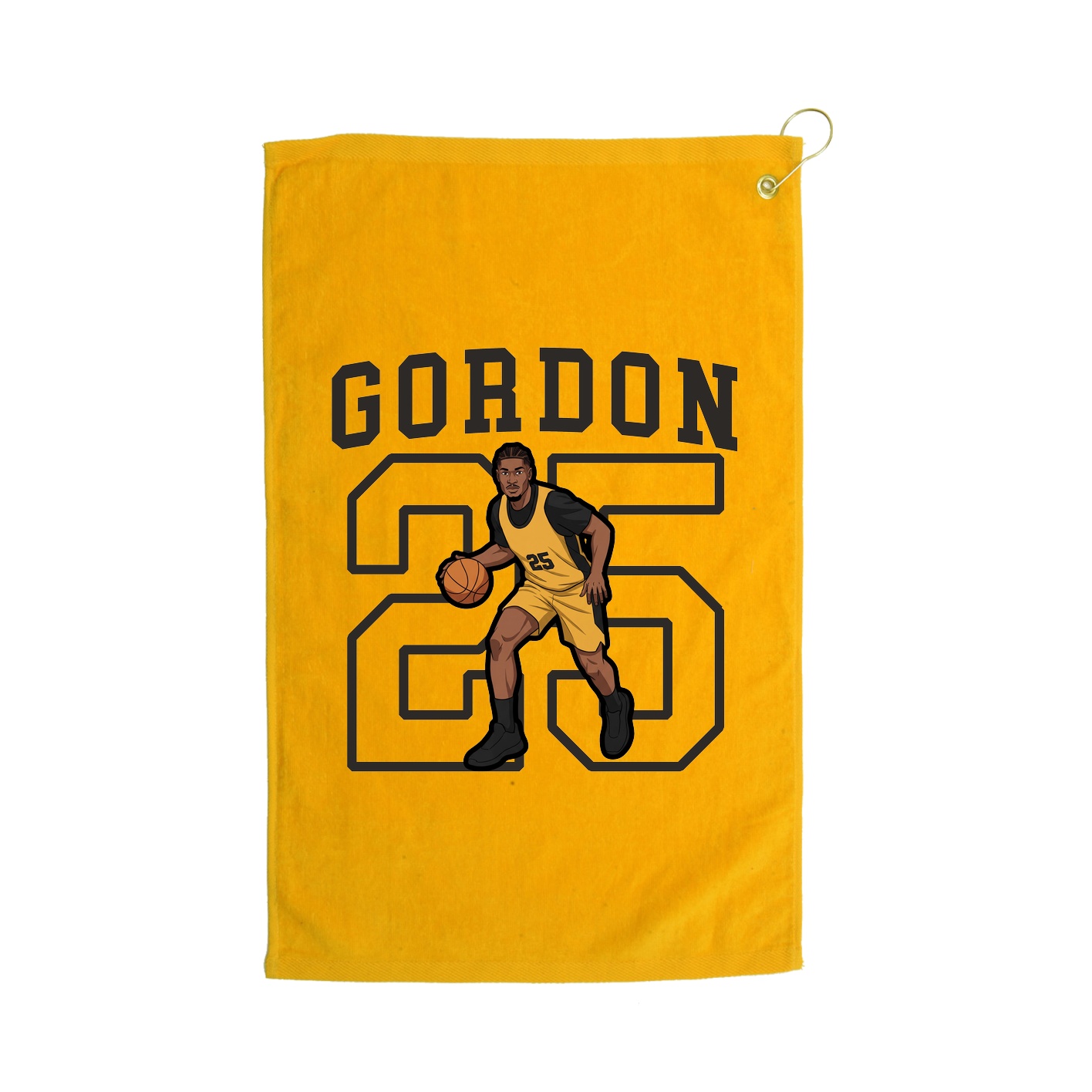 Golf Towel — Shirsey in Gold